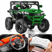 Pojazdy elektryczne dla dzieci - AUTO BUGGY NA AKUMULATOR 3 SILNIKI BUJAK ŚWIATŁA LED + PILOT DO STEROWANIA - miniaturka - grafika 1