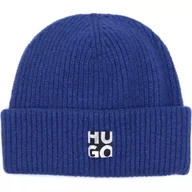 Czapki damskie - HUGO Czapka Women-X 692 | z dodatkiem wełny i kaszmiru - miniaturka - grafika 1