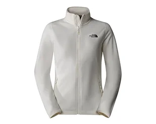 THE NORTH FACE Damska kurtka polarowa 100 Glacier Fz, White Dune/Npf, S - Kurtki damskie - miniaturka - grafika 1