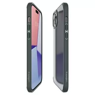 Etui i futerały do telefonów - Etui Spigen Ultra Hybrid do iPhone 15 - ciemnozielone - miniaturka - grafika 1