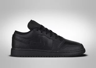 Nike Air Jordan 1 Retro Low Gs Triple Black - Koszykówka - miniaturka - grafika 1