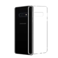 Etui i futerały do telefonów - Etui na telefon Samsung Galaxy S10e silikonowe przezroczyste - miniaturka - grafika 1