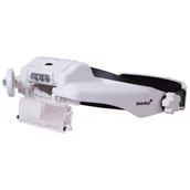 Mikroskopy i lupy - Lupa nagłowna Levenhuk Zeno Vizor HR2 z akumulatorem - miniaturka - grafika 1