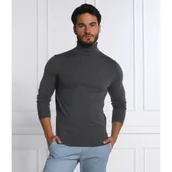 Swetry męskie - Calvin Klein Wełniany golf | Slim Fit - miniaturka - grafika 1