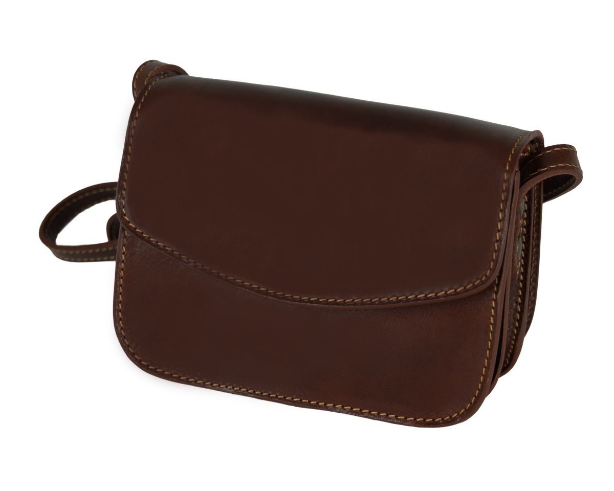 Mała torebka damska Tina - Stefania Brązowy