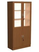 Meble do szkół i przedszkoli - Szafa szkolna z witryną Kujawiak 3 - miniaturka - grafika 1