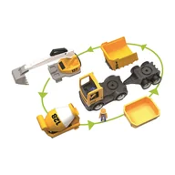 Samochody i pojazdy dla dzieci - Zestaw budowlany Efko Multigo, żółty - miniaturka - grafika 1