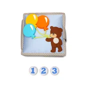 Zabawki sensoryczne - Książeczka Sensoryczna Mała, Quiet Book, Montessori - Sto lat/ Jolly Designs - miniaturka - grafika 1