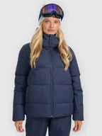 Kurtki damskie - 4F Kurtka narciarska membrana 5000 damska - granatowa XXL - miniaturka - grafika 1