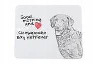 Podkładki pod mysz - Chesapeake Bay Retriever Podkładka Pod Mysz Z Psem Art-Dog - miniaturka - grafika 1