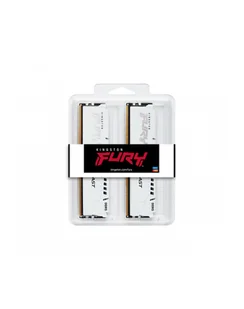 kingston Pamięć DDR5 Fury Beast 32GB(2*16GB)/5600  CL40 Białty - Pamięci RAM - miniaturka - grafika 1