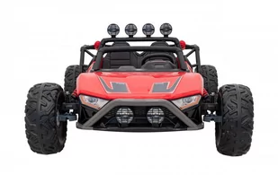 Auto Buggy Racing 5 na akumulator dla dzieci Czerwony + Silniki 2x200W + Pilot + Audio LED + Wolny Start - Pojazdy elektryczne dla dzieci - miniaturka - grafika 1