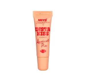 MIYO X BEAUTYVTRICKS INSTA KISS POCKET BALSAM DO UST APRICOT PIE 12ML - Balsamy do ust - miniaturka - grafika 1