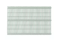 Ogrodzenia - Panel ogrodzeniowy 3D zielony, 123x250 cm, oczko 50x200 mm, drut 4 mm - miniaturka - grafika 1