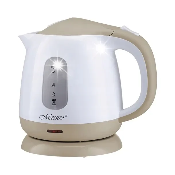 Kompaktowy Czajnik elektryczny 1l 1100W Maestro MR-012-BEIGE