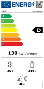 Lodówka Smeg FAB28RDGME5 - Lodówki - miniaturka - grafika 2