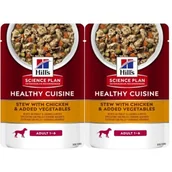 Mokra karma dla psów - Hill's Science Plan Healthy Cuisine Adult z kurczakiem 12 x 90 g 24x90 g - miniaturka - grafika 1