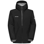 Kurtki męskie - Kurtka męska Mammut Crater Light HS Hooded Jacket Rozmiar: XXL / Kolor: czarny - miniaturka - grafika 1