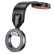 Uchwyty samochodowe do telefonów - Uchwyt na telefon do samochodu magnetyczny zgodny z MagSafe Hoco do deski H71 czarno szary - miniaturka - grafika 1