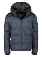 Kurtki męskie - Geographical Norway Kurtka pikowana w kolorze granatowo-czarnym - miniaturka - grafika 1