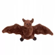 Lalki dla dziewczynek - PLUSZAK MASKOTKA PLUSZOWY NIETOPERZ BRĄZOWY 20 CM - miniaturka - grafika 1