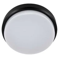 Lampy ogrodowe - Ideus plafon zewnętrzny LED Aron C 12W 1200lm 4000K czarny 17,5cm IP65 03800 03800 - miniaturka - grafika 1