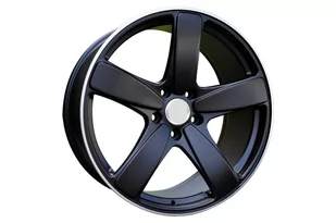 Czarne felgi 21'' m.in. do 5x112 PORSCHE Macan I II - FE023 - Felgi aluminiowe - miniaturka - grafika 1