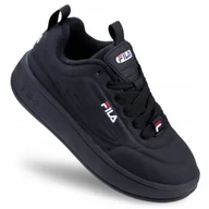 Sneakersy damskie - BUTY damskie sportowe FILA SUPERBUBBLE WMN sneakersy wygodne czarne 36 - miniaturka - grafika 1