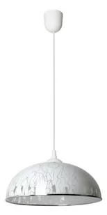 Lampex Lampa wisząca Anja E, biało-szara, 70x38 cm - Lampy sufitowe - miniaturka - grafika 1