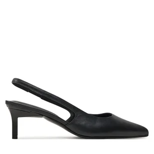 Sandały Calvin Klein Slingback Pump 50 HW0HW02069 Czarny - Sandały damskie - miniaturka - grafika 1
