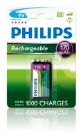Ładowarki i akumulatory - Philips Multi Life akumulator NiMH 9 V-Block 170 mAh 9VB1A17 - miniaturka - grafika 1