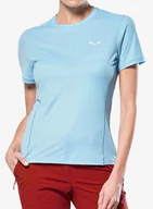 Koszulki i topy damskie - Koszulka damska Salewa Puez Dry T-Shirt - air blue - miniaturka - grafika 1