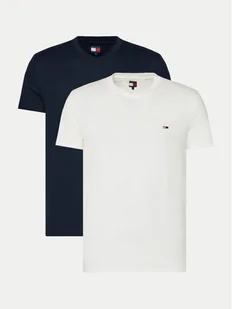 Tommy Jeans Komplet 2 t-shirtów DM0DM20687 Kolorowy Slim Fit - Koszulki męskie - miniaturka - grafika 1