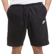 Spodnie sportowe męskie - Spodenki Nike Club Short JSY BV2772-010 - czarne - miniaturka - grafika 1