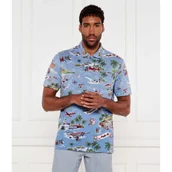 Koszule męskie - POLO RALPH LAUREN Lniane polo | Classic fit - miniaturka - grafika 1