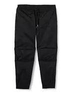 Spodenki męskie - Armani Exchange Męskie spodnie z bawełny organicznej, 100%, miejskie spodnie casual, czarne, L EU, czarny, L - miniaturka - grafika 1