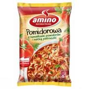 Zupy w płynie - Amino Zupa błyskawiczna pomidorowa z kawałkami pomidorów i natką pietruszki 61 g - miniaturka - grafika 1