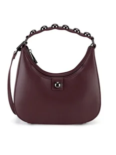 Badura Torebka LOA6404A Bordowy - Torebki damskie - miniaturka - grafika 1