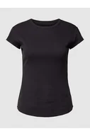 Koszulki i topy damskie - T-shirt z prążkowaniem model Go Ribbed - Sloggi - miniaturka - grafika 1