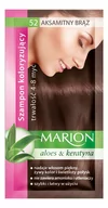 Farby do włosów i szampony koloryzujące - Marion Szampon koloryzujący 4-8 myć 52 aksamitny brąz - miniaturka - grafika 1