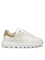 Buty dla dziewczynek - Geox Sneakersy J Puffypop J55MRA 000BC C0588 M Biały - miniaturka - grafika 1