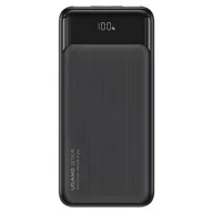 Powerbanki - USAMS Powerbank 30000mAh 20W QC3.0+PD Fast Charge czarny/black XY Series 30KCD20101 US-CD201 Digital display - miniaturka - grafika 1