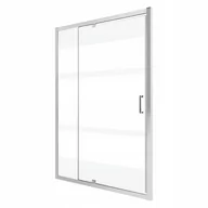 Ścianki i drzwi prysznicowe - Drzwi prysznicowe 140 Optimo D3 (mleczne pasy) - miniaturka - grafika 1