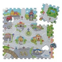 Chicco Mata Puzzle Miasto - Maty edukacyjne - miniaturka - grafika 1