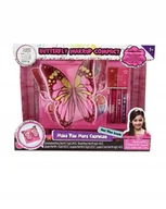 Kolorowanki, wyklejanki - Zestaw Do Makijażu Motyl Dla Dziewczynki - miniaturka - grafika 1