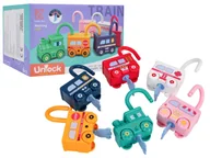 Pociągi dla dzieci - Zestaw Pociąg z Wagonami Kłódki - miniaturka - grafika 1