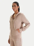 Bluzy damskie - Guess Bluza W6RQ12 KBYE2 Beżowy Regular Fit - miniaturka - grafika 1
