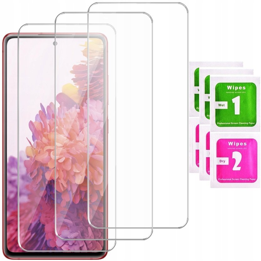 3x SZKŁO HARTOWANE do Samsung Galaxy S20 FE SZYBKA NA EKRAN 9H zestaw 3 szt