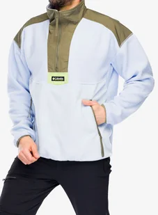 Bluza z zamkiem Columbia Riptide Fleece - whisper/stone green/green - Bluzy sportowe męskie - miniaturka - grafika 1