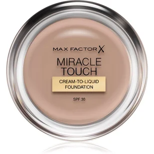 Max Factor Miracle Touch Foundation podkład z kwasem hialuronowym dla gładkiej i równomiernej skóry, 1 opakowanie (1 x 12 g) - Pudry do twarzy - miniaturka - grafika 1